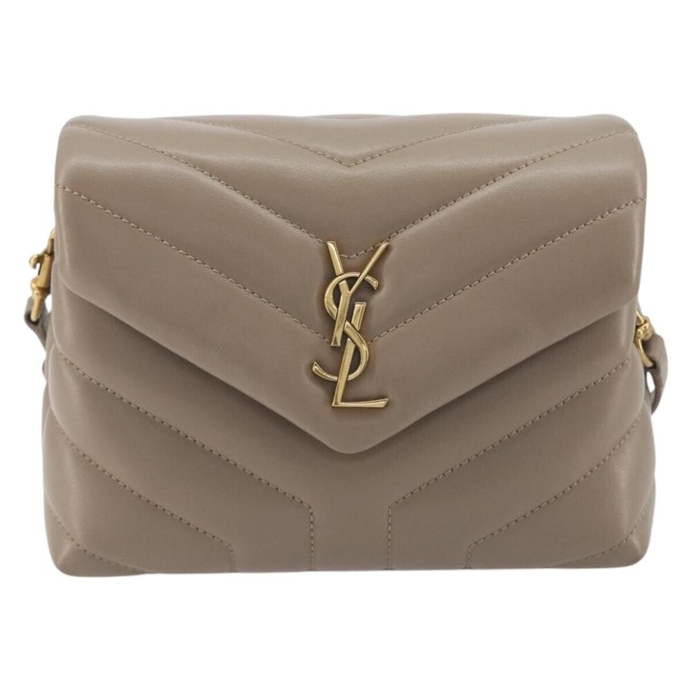 Saint Laurent Loulou Puffer Quilted Leather Small